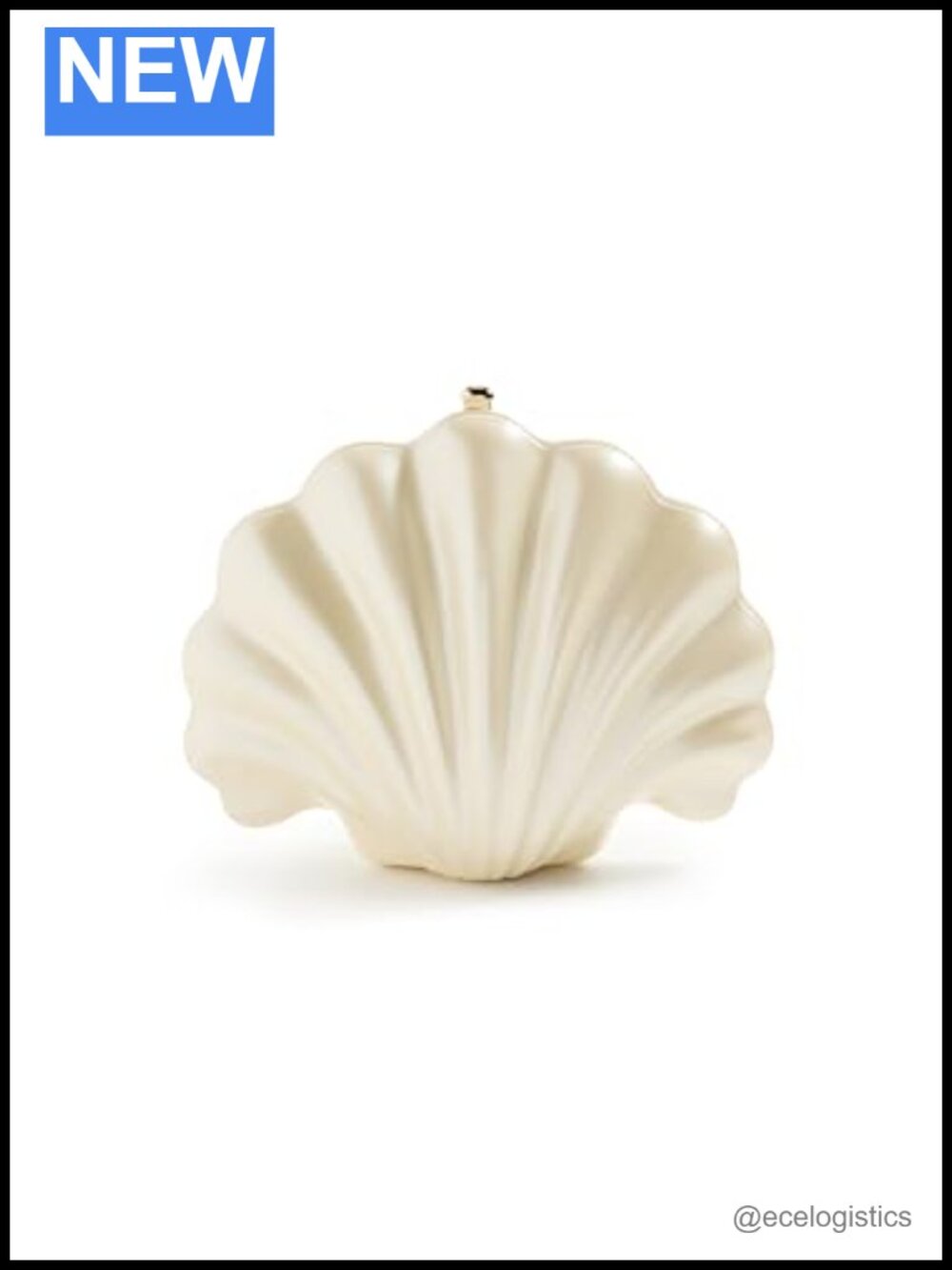 JW PEI Shell Clutch - Gold Hardware, Handbag